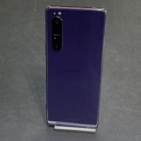 【中古品】Xperia 1 II docomo 128GB SO-51A パープル SIMロック解除済み
