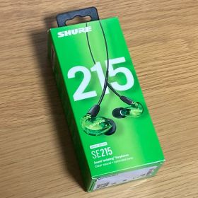 【美品】SHURE SE215 Special Edition グリーン