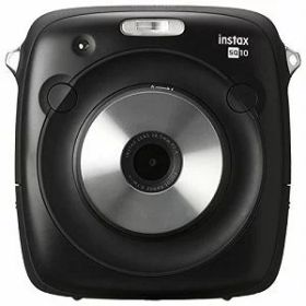 【中古】(非常に良い)FUJIFILM デジタルチェキ SQUARE SQ10 ブラック instax SQUARE SQ10