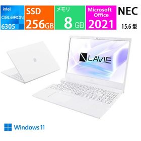 新品 NEC 15.6型 LAVIE Direct N15 CPU:インテル Celeron 6305・8GBメモリ・256GB SSD ノートパソコン,ノートPC Windows 11 Wi-Fi Webカメラ Office2021