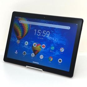 【極美品】Lenovo TAB5 801LV ソフトバンク SIMロック解除済 32GB 白ロム 10インチ ブラック タブレット本体 送料無料 中古 S443