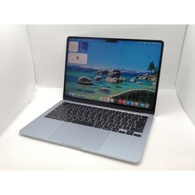 【中古】Apple MacBook Air 13インチ (M4,2025) M4(CPU:10C/GPU:8C) 16GB/256GB スカイブルー MC6T4J/A【三宮センター】保証期間１ヶ月【ランクB】