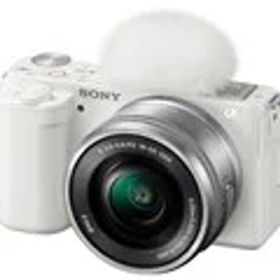 【在庫あり・送料無料】SONY(ソニー) VLOGCAM ZV-E10Y ダブルズームレンズキット(ホワイト)電動ZOOM ミラーレス一眼カメラ ZVE10YW【選べる5年延長保証（別料金）】