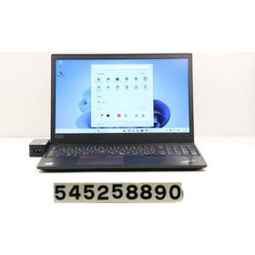 ノートパソコン Lenovo ThinkPad E590 Core i5 8265U 1.6GHz/8GB/256GB(SSD)/15.6W/FWXGA(1366x768)/Win11 キー文字消えあり
