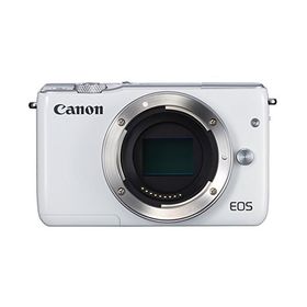 Canon ミラーレス一眼カメラ EOS M10 ボディ(ホワイト) EOSM10WH-BODY(中古品)