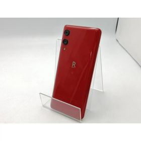 【中古】Wiko 楽天モバイル 【SIMフリー】 Rakuten Hand クリムゾンレッド 4GB 64GB P710【ECセンター】保証期間1ヶ月【ランクC】