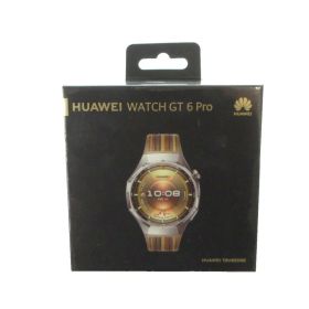 【中古】未使用品 HUAWEI ATM-B29 WATCH GT6 Pro スマートウォッチ 腕時計 デジタル ロゴ シルバー色 ■GY18 /MQ メンズ 【ベクトル 古着】 260603