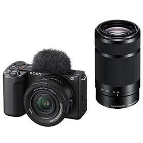 SONY VLOGCAM ZV-E10 II ダブルズームレンズキット ブラック ZV-E10M2X/B