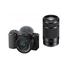 SONY VLOGCAM ZV-E10X ダブルズームレンズキット ブラック ソニー デジタル一眼カメラ