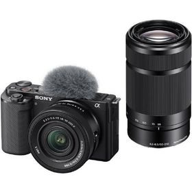 SONY ミラーレス一眼カメラ α VLOGCAM ZV-E10XB ブラック ZVE10XB (納期目安2-3週間)