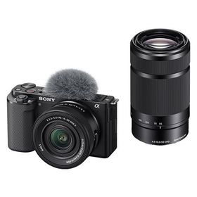 SONY デジタル一眼カメラ VLOGCAM ZV-E10X ダブルズームレンズキット [ブラック]