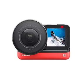 【中古-非常に良い】 Insta360 ONE R 1インチ広角モジュールセット (ONE R本体 + 5.3K 1インチ広角撮影モジュール) ブラック