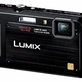 【中古】パナソニック デジタルカメラ ルミックス 防水モデル エスプリブラック DMC-FT20-K tf8su2k