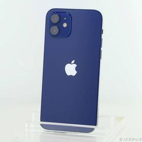 〔中古〕Apple(アップル) iPhone12 128GB ブルー MGHX3J／A SIMフリー〔276-ud〕