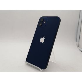 【中古】Apple SoftBank 【SIMロック解除済み】 iPhone 12 128GB ブルー MGHX3J/A【池袋東口】保証期間１ヶ月【ランクB】