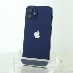 〔中古〕Apple(アップル) iPhone12 128GB ブルー MGHX3J／A SIMフリー〔262-ud〕