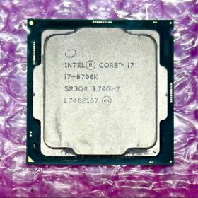Core i7-8700K SR3QR 3.70GHz CPU 動作品