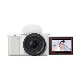 ソニー カメラ ミラーレス一眼カメラ VLOGCAM ZV-E10K-W パワーズームレンズキット ホワイト SONY