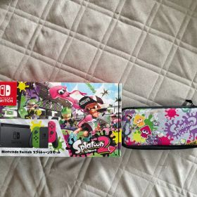 Nintendo Switch スプラトゥーン2セット 本体 スイッチケース付き