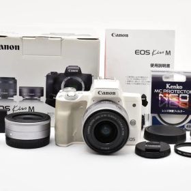 Canon EOS Kiss M EF-M 22mm F2 15-45mm 本体