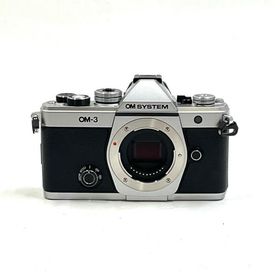 【全額返金保証】【最速発送】OM SYSTEM デジタル一眼 OM-3 シルバー 超美品 動作確認済