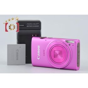 【中古】Canon キヤノン IXY 610F ピンク コンパクトデジタルカメラ