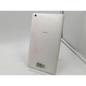 【中古】Huawei SoftBank 【SIMロック解除済み】 MediaPad M3 Lite s 701HW ホワイト【千葉】保証期間1週間【ランクC】