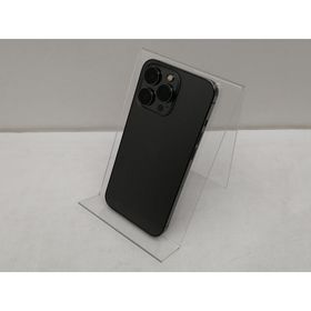 【中古】Apple docomo 【SIMフリー】 iPhone 13 Pro 128GB グラファイト MLUE3J/A【仙台イービーンズ】保証期間１ヶ月【ランクC】