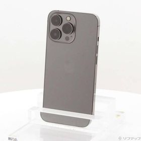 〔中古〕Apple(アップル) iPhone13 Pro 256GB グラファイト MLUN3J／A SIMフリー〔276-ud〕