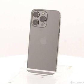 〔中古〕Apple(アップル) iPhone13 Pro 256GB グラファイト MLUN3J／A SIMフリー〔269-ud〕