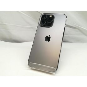【中古】Apple docomo 【SIMフリー】 iPhone 13 Pro 256GB グラファイト MLUN3J/A【札幌】保証期間１ヶ月【ランクB】