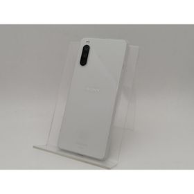 【中古】SONY docomo 【SIMロック解除済み】 Xperia 10 III ホワイト 6GB 128GB SO-52B【なんば】保証期間１ヶ月【ランクB】