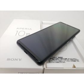 (中古) SOG04 ブラック /Xperia10 III、au