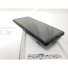 (中古) SOG04 ブラック /Xperia10 III、au