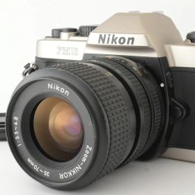 【美品】Nikon FM10 SLR Film Camera Ai-s 35-70mm F3.5-4.8 Lens ニコン フィルム一眼レフカメラ ボディ レンズ EF-TN-JP2486