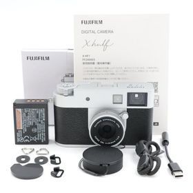 シャッター数3400枚 FUJIFILM X half X-HF1 シルバー コンパクトデジタルカメラ 富士フィルム
