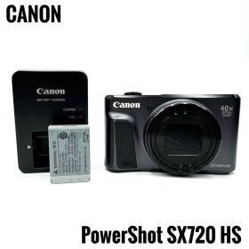動作良好 Canon PowerShot SX720HS ブラック キャノン