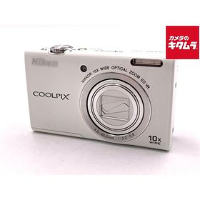 【中古】 【並品】 ニコン COOLPIX S6200 ナチュラルホワイト