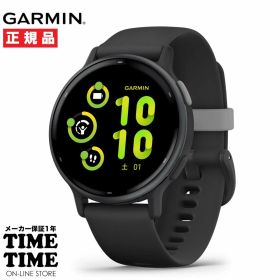 【楽天ファッション対象ストア！10％クーポン付】GARMIN ガーミン vivoactive 5 ヴィヴォアクティブ5 Black/Slate スマートウォッチ GPS Suica対応 010-02862-40 【安心のメーカー1年保証】