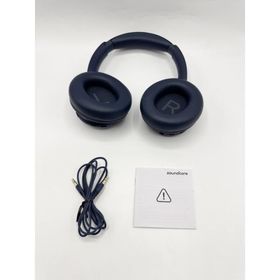【中古 動作確認済】 Anker Soundcore Space Q45 Bluetooth 5.3 ワイヤレス ヘッドホン ネイビー