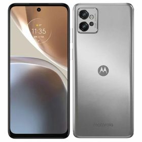【中古】【安心保証】 MOTOROLA moto g32 XT2235-3[128GB] SIMフリー サテンシルバー イオンモバイル版