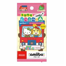 【送料無料(ネコポス)・即日出荷】(5パックセット)「とびだせ どうぶつの森 amiibo+」amiiboカード サンリオキャラクターズコラボ 200325
