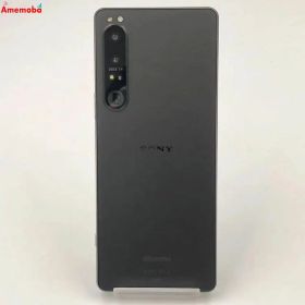 【中古】Xperia 1 IV 256GB ブラック SO-51C docomo版SIMフリー 極美品