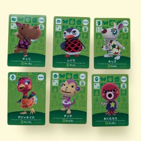どうぶつの森 amiiboカード 6枚セット ①