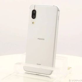 ソフマップ 〔中古品〕 AQUOS sense3 64GB シルバーホワイト SHV45 auロック解除SIMフリー【198】