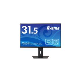 iiyama 液晶ディスプレイ 31.5型/3840×2160/ブラック XB3294UHSCP-B1J