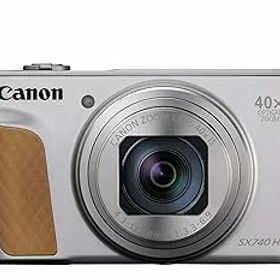 【中古】（非常に良い）Canon コンパクトデジタルカメラ PowerShot SX740 HS シルバー 光学40倍ズーム/4K動画/Wi-Fi対応 PSSX740HSSL