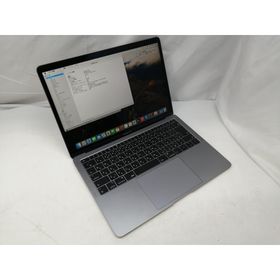 【中古】Apple MacBook Air 13インチ Corei5:1.6GHz 128GB Touch ID搭載モデル スペースグレイ MVFH2J/A (Mid 2019)【札幌】保証期間１ヶ月【ランクB】