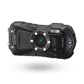 RICOH WG-80 BLACK リコー本格防水デジタルカメラ 14m防水 (連続2時間) 1.6m耐衝撃 防塵 -10℃耐寒 アウトドアで活躍するタフネスボディ CALSモード