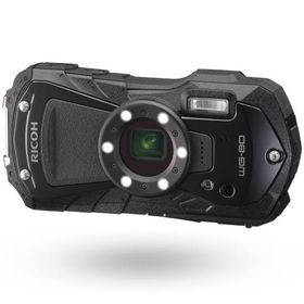 RICOH WG-80 BLACK リコー本格防水デジタルカメラ 14m防水 (連続2時間) 1.6m耐衝撃 防塵 -10℃耐寒 アウトドア